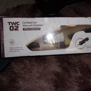 ThisWorx TWC02 Corded Car Vacuum Cleaner with Bag & 4pc Accessory Set 16' Cord